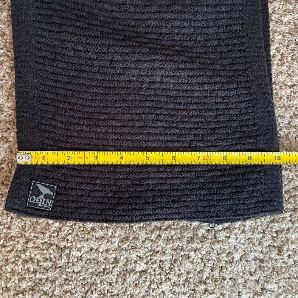 Odin New York for Target dark gray knit scarf - Picture 4 of 8